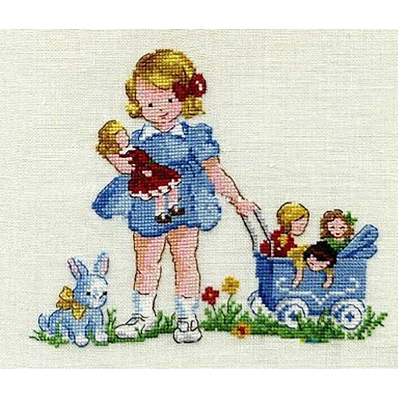 Embroidery Meaning - Çapraz dikiş seti çin kanaviçe seti
