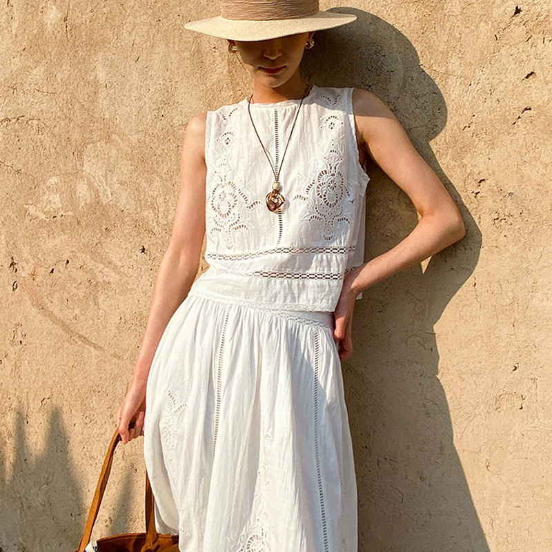 Fransız Tasarımcı Boho Beyaz P - Embroidery Cotton Shirt incelemesi ve fiyatı