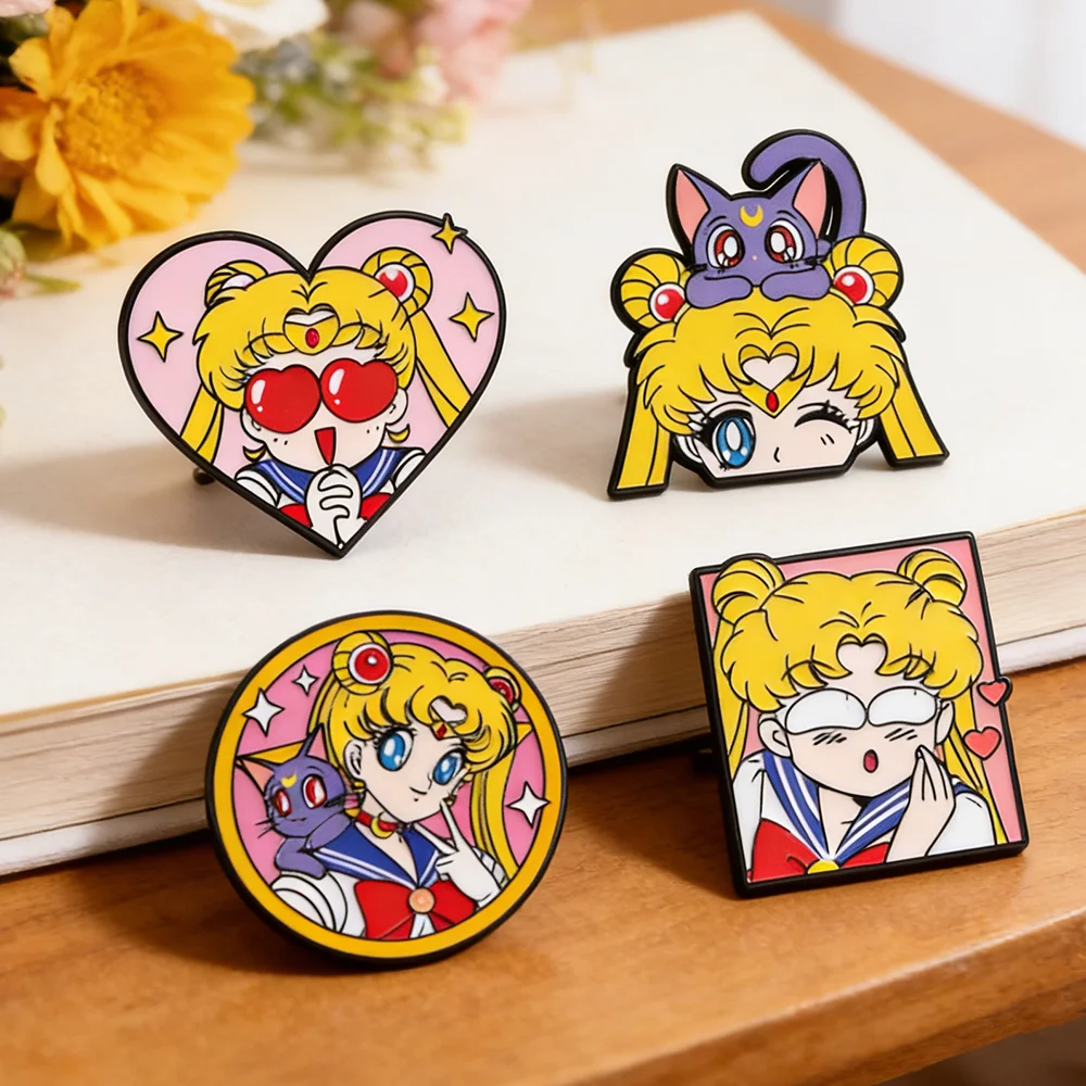 4 Adet Sailor Moon Kalp Şeklin - Embroidery Reddit incelemesi ve fiyatı