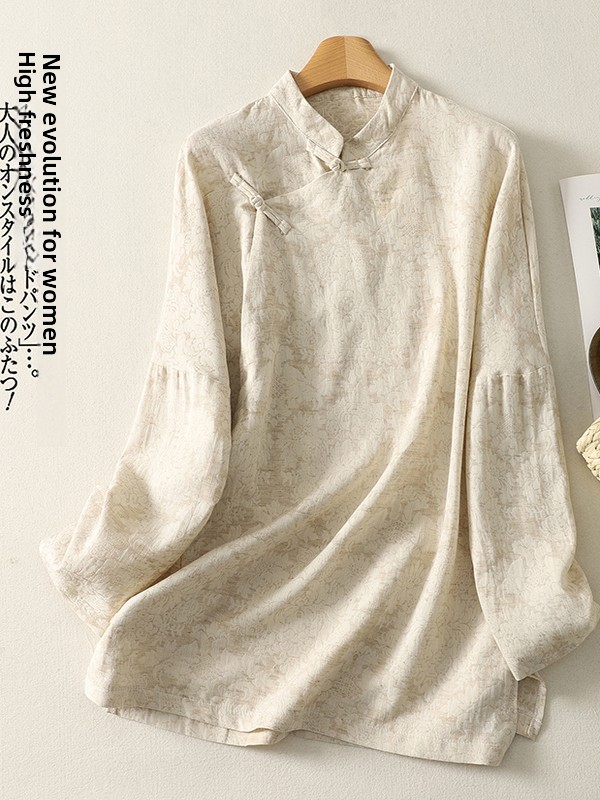 Retro Çiçek Desenli Nakışlı Pa - Embroidery Cotton Shirt incelemesi ve fiyatı